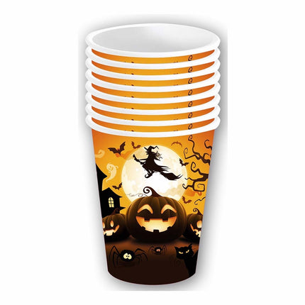 Tazze Halloween Zucca 240ml 6pz