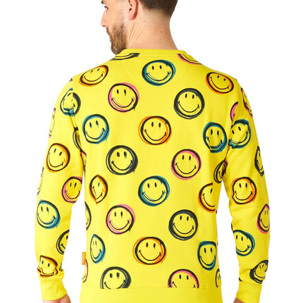 Maglione Smiley Smudge da uomo OppoSuits