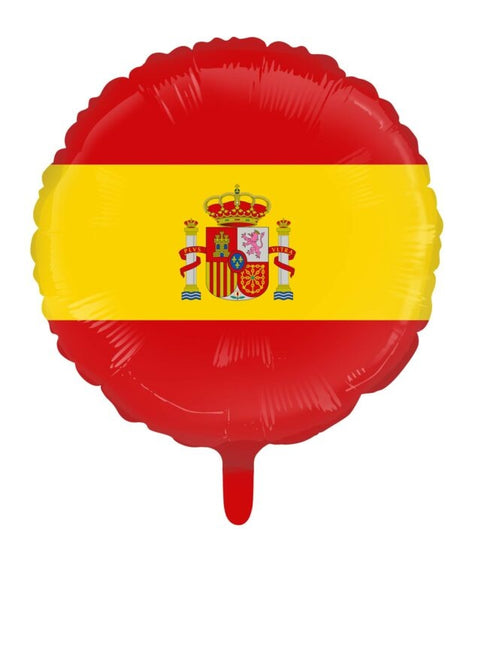 Palloncino ad elio Spagna vuoto 45 cm