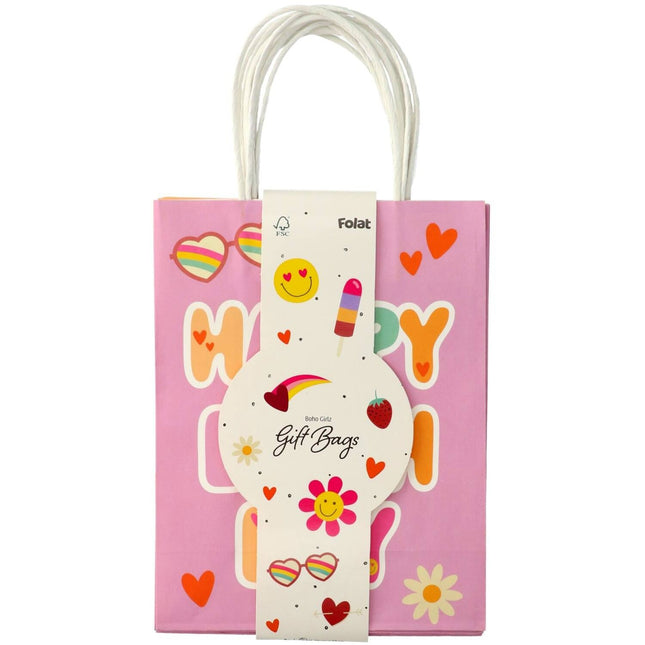 Sacchetti party Emoij 27cm 6pz