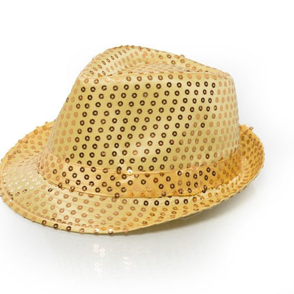 Cappello Glitter Oro