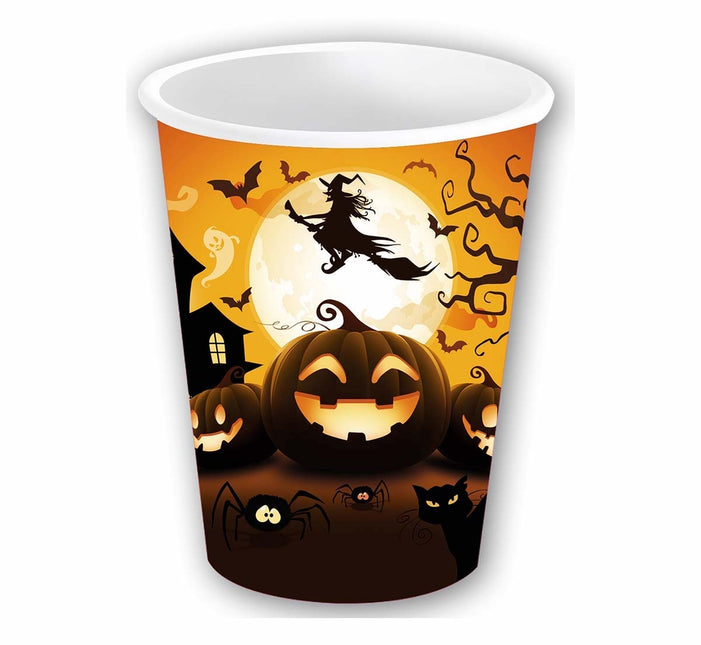 Tazze Halloween Zucca 355ml 6pz