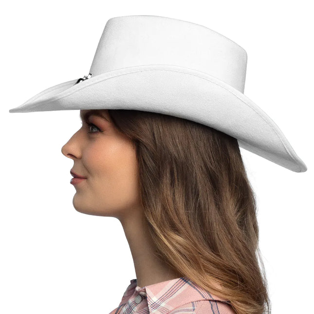 Cappello da cowboy bianco Luxe