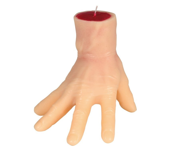 Candela Halloween Bloody Hand 15 cm