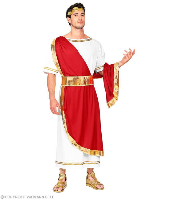 Costume bianco rosso Uomo bianco rosso