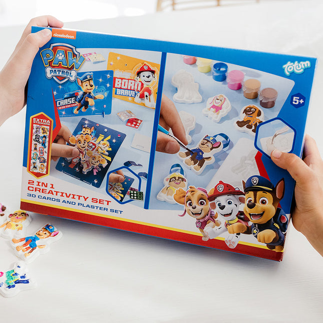 Paw Patrol 2 in 1 Set di lavoretti