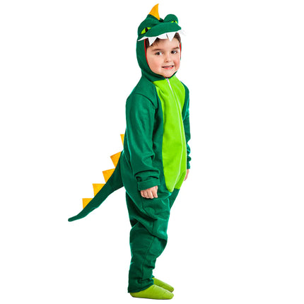 Costume da drago bambino verde