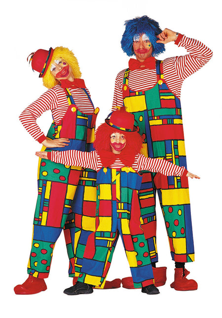 Vestito da clown Bambino Mondrian