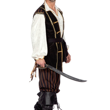 Costume da pirata Deluxe