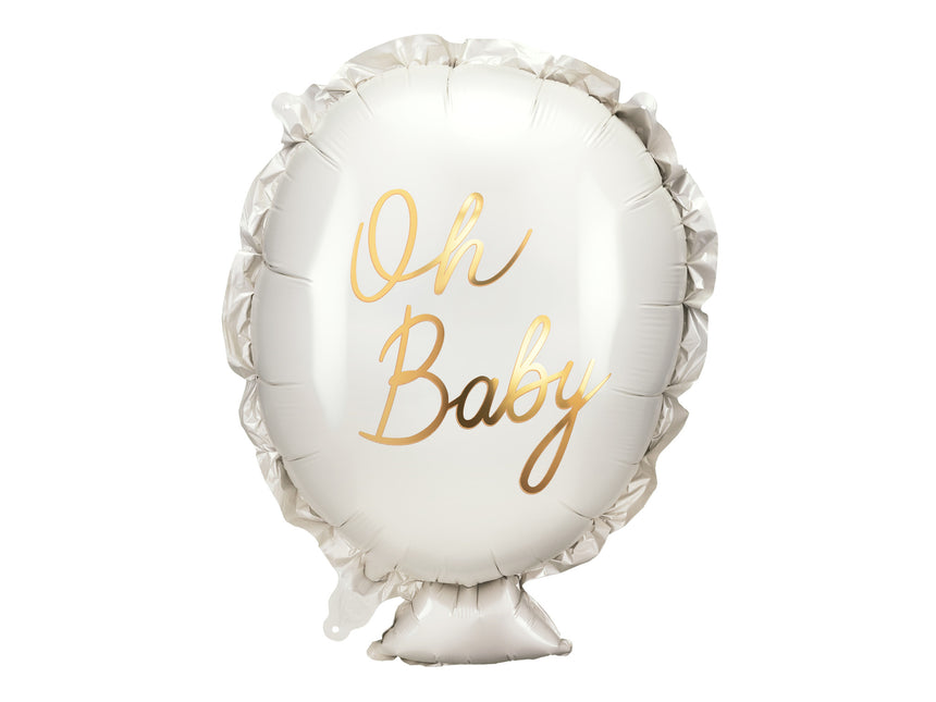 Palloncino ad elio Oh Baby vuoto 53 cm