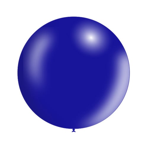 Palloncino gigante blu scuro metallizzato 60 cm