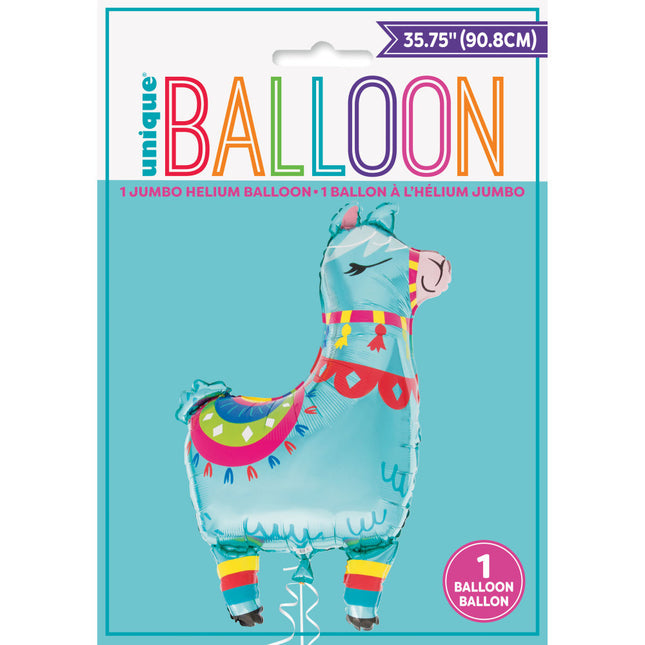 Palloncino ad elio Llama XL 90 cm