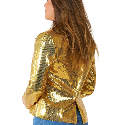 Blazer d'oro Paillet Donna Suitmeister