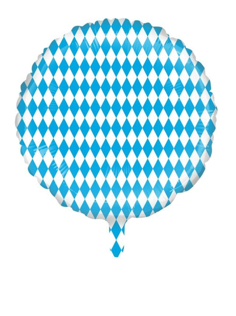 Palloncino ad elio Oktoberfest Baviera vuoto 45 cm