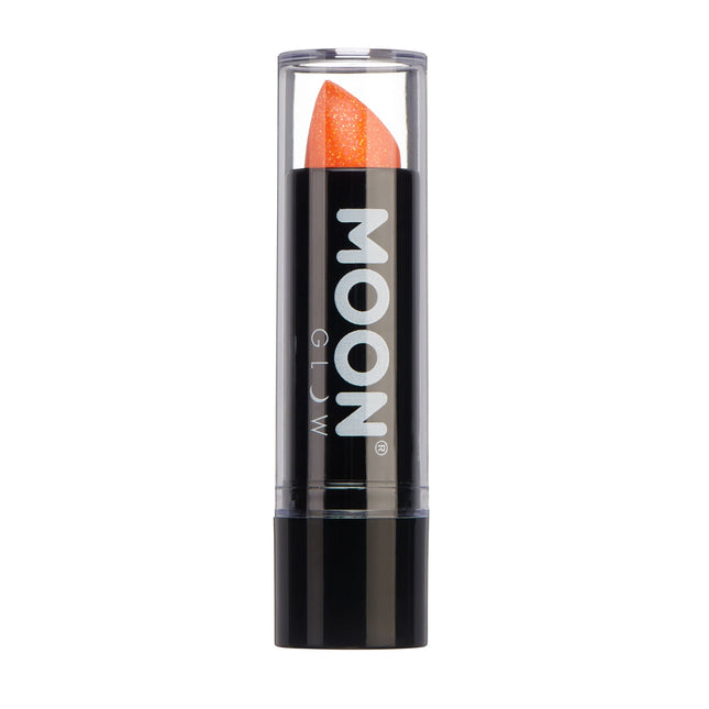 Moon Glow Neon UV Glitter Lipstick Arancione 4.2g