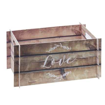 Scatola di carte Love Wood 30cm