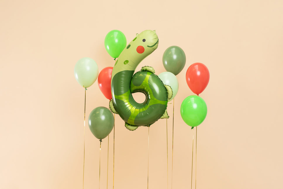 Palloncino ad elio 6 anni Tartaruga vuoto 86 cm