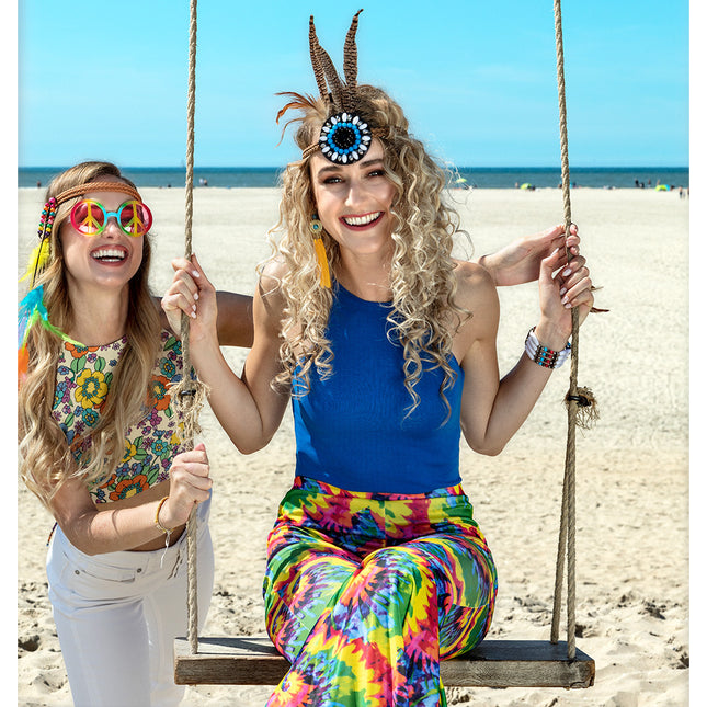 Set di costumi da hippie 3 pezzi