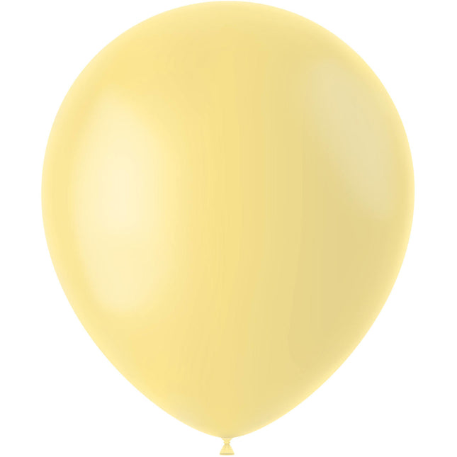 Palloncini giallo chiaro giallo polvere 33cm 10pz