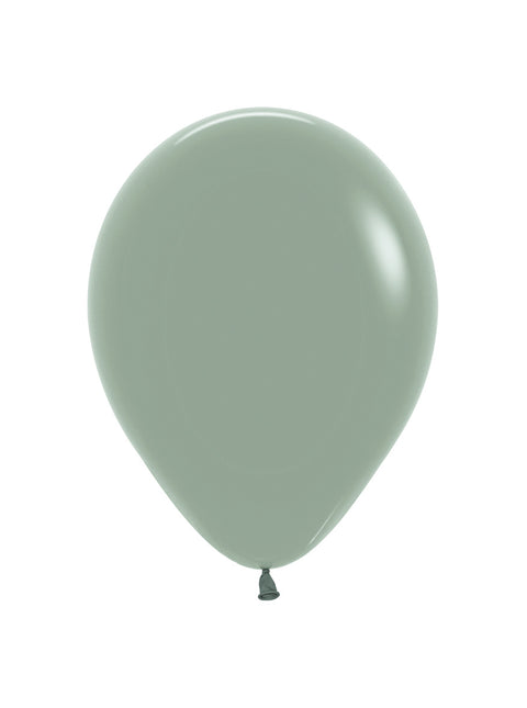 Palloncini Pastello Crepuscolo Verde Alloro 23cm 50pz