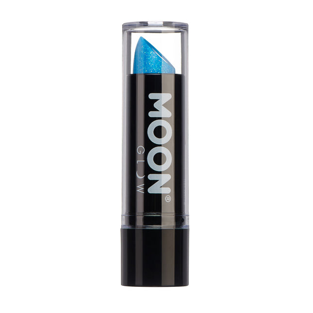 Moon Glow Neon UV Glitter Lipstick Blu 4.2g