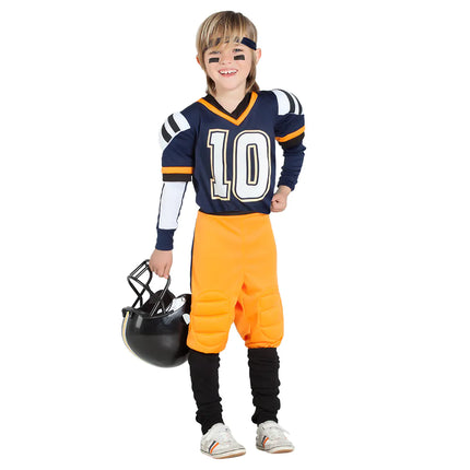 Costume da football americano ragazzo