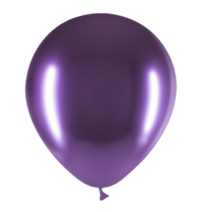 Palloncini viola cromo 30cm 50pz