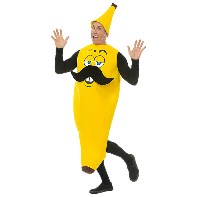 Costume da banana giallo