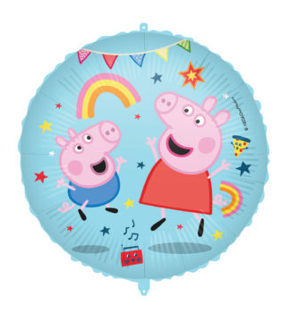 Palloncino ad elio Peppa Pig vuoto 46 cm