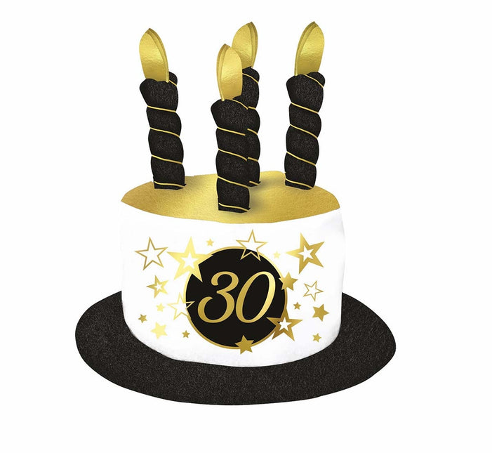 Cappello 30 anni Candele