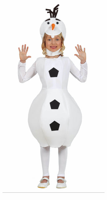 Costume da pupazzo di neve Deluxe Bambino