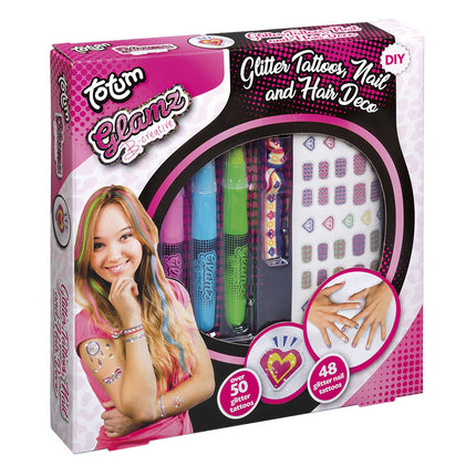 Set per unghie/tatuaggi Glamz