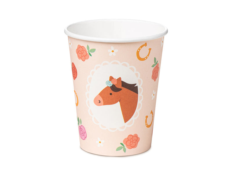 Tazze Cavallo, 220 ml, mix (1 confezione / 6 pezzi).)