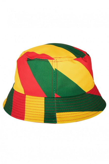 Cappello da pescatore Rosso/Giallo/Verde