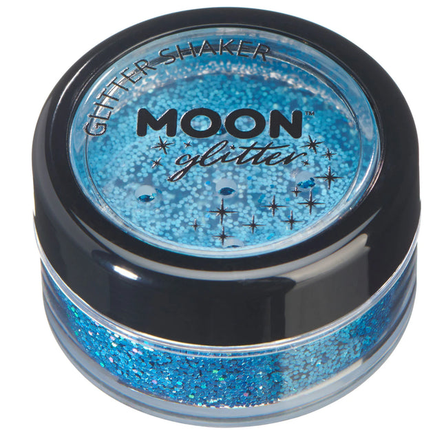 Moon Glitter Holographic Glitter Shakers Blu 5g