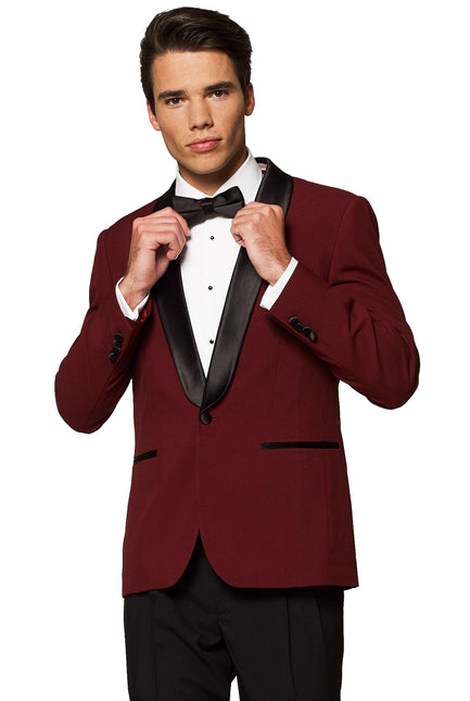 Smoking rosso bordeaux da uomo OppoSuits