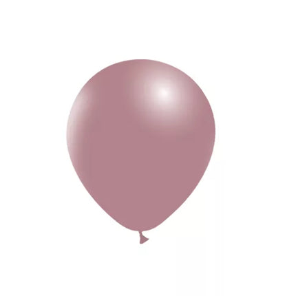 Palloncini rosa vintage 14cm 100pz