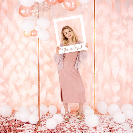 Cornice Photobooth She Said Yes 59,5 cm