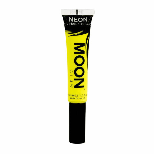 Moon Glow Neon UV Strisce per capelli giallo intenso