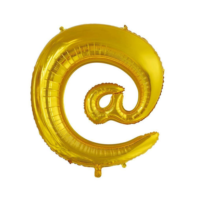 Palloncino Foil Monkey Tail @ Gold XL 102cm vuoto