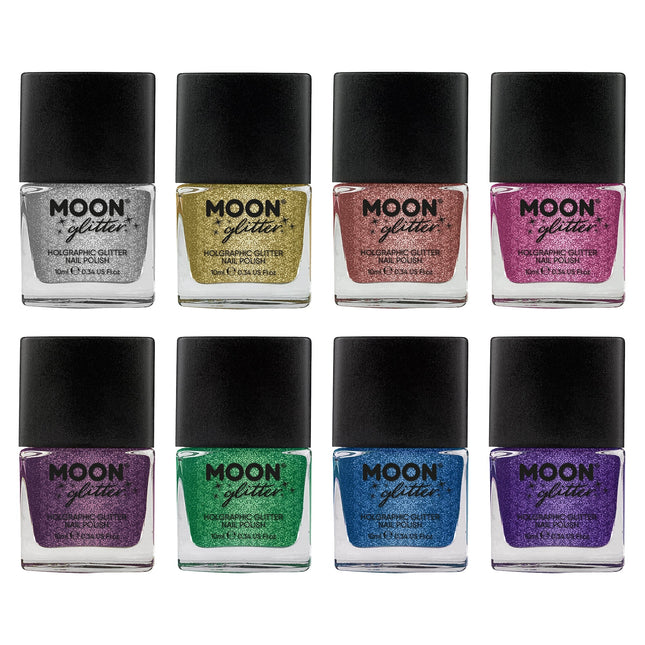 Smalto olografico Moon Glitter Verde 14ml