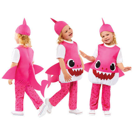 Costume da bambino Squalo Rosa Mamma