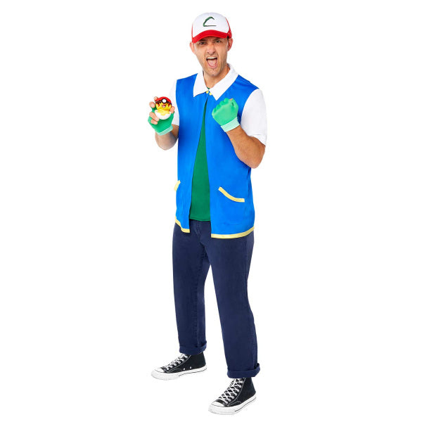 Costume da adulto Pokemon Ash