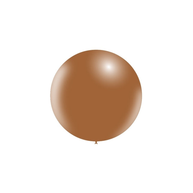 Palloncino gigante marrone XL 60 cm