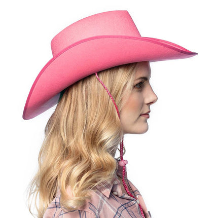 Cappello da cowboy Rosa