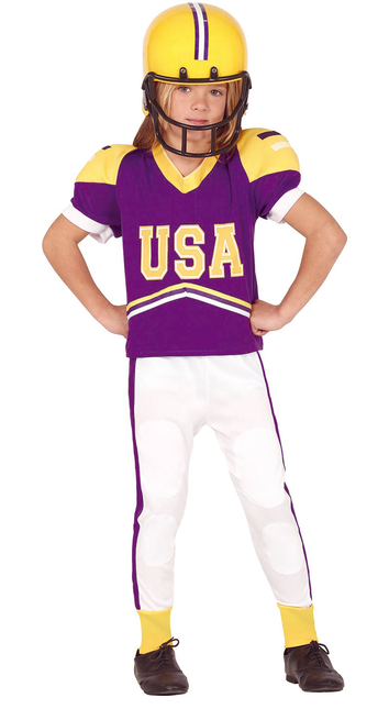 Costume da football americano bambino