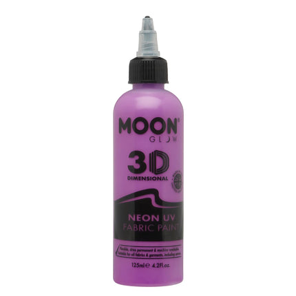 Moon Glow Vernice neon UV per tessuti 125ml Viola intenso 125ml