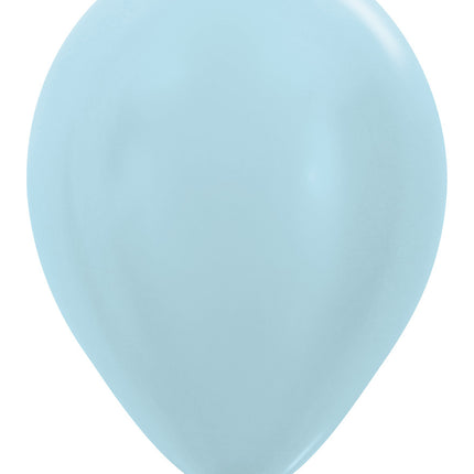 Palloncini Blu Perla 30cm 12pz