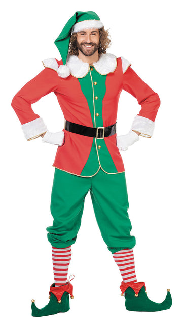 Costume da elfo di Natale per uomo