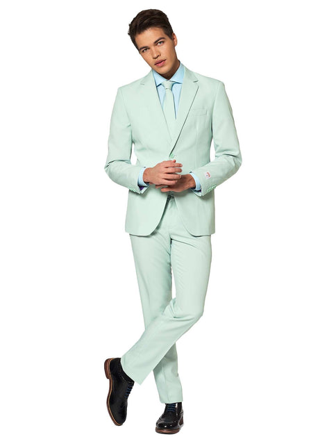 Abito verde menta uomo OppoSuits